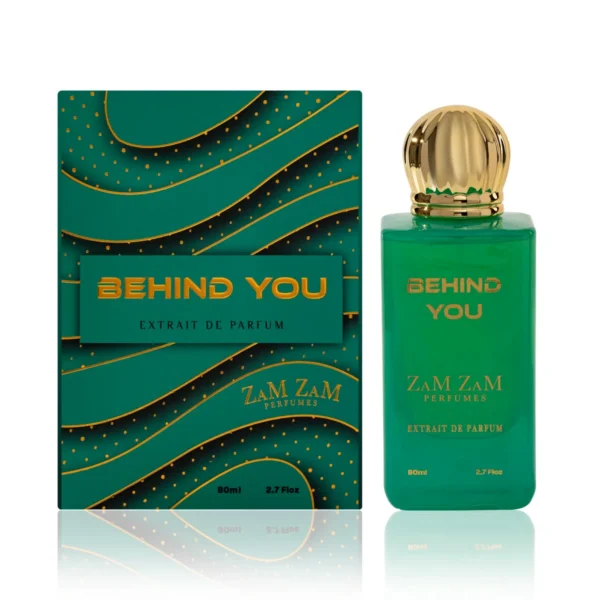 BEHIND YOU Parfum for Men 80ML | Premium Long-Lasting Fragrance | ZamZam Perfumes Dubai & UK | Luxury Men's Cologne